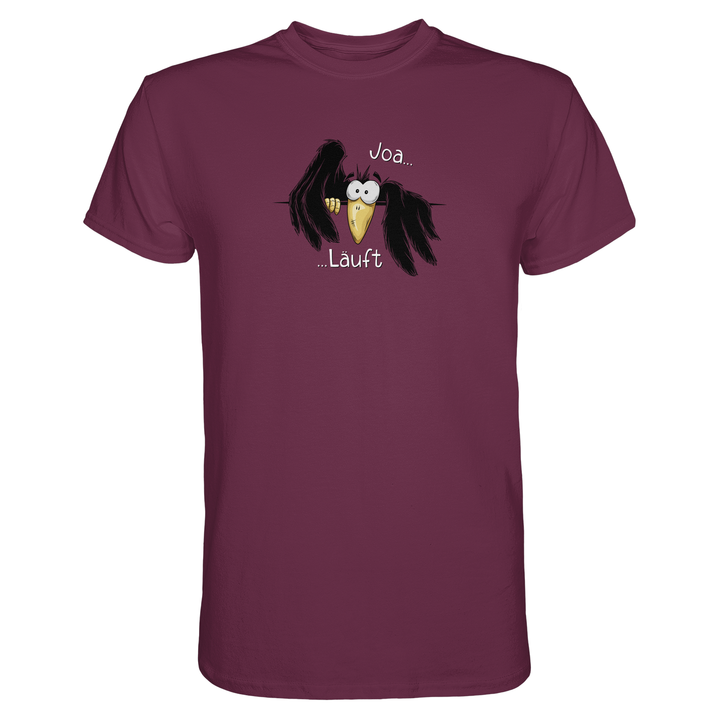 Joa Läuft Krähe gechillter Rabe - Premium Shirt