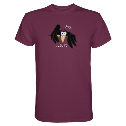 Joa Läuft Krähe gechillter Rabe - Premium Shirt