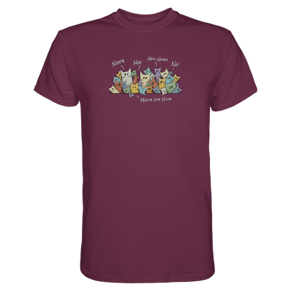 Nope, Nee, Nö Katzen - Premium Shirt