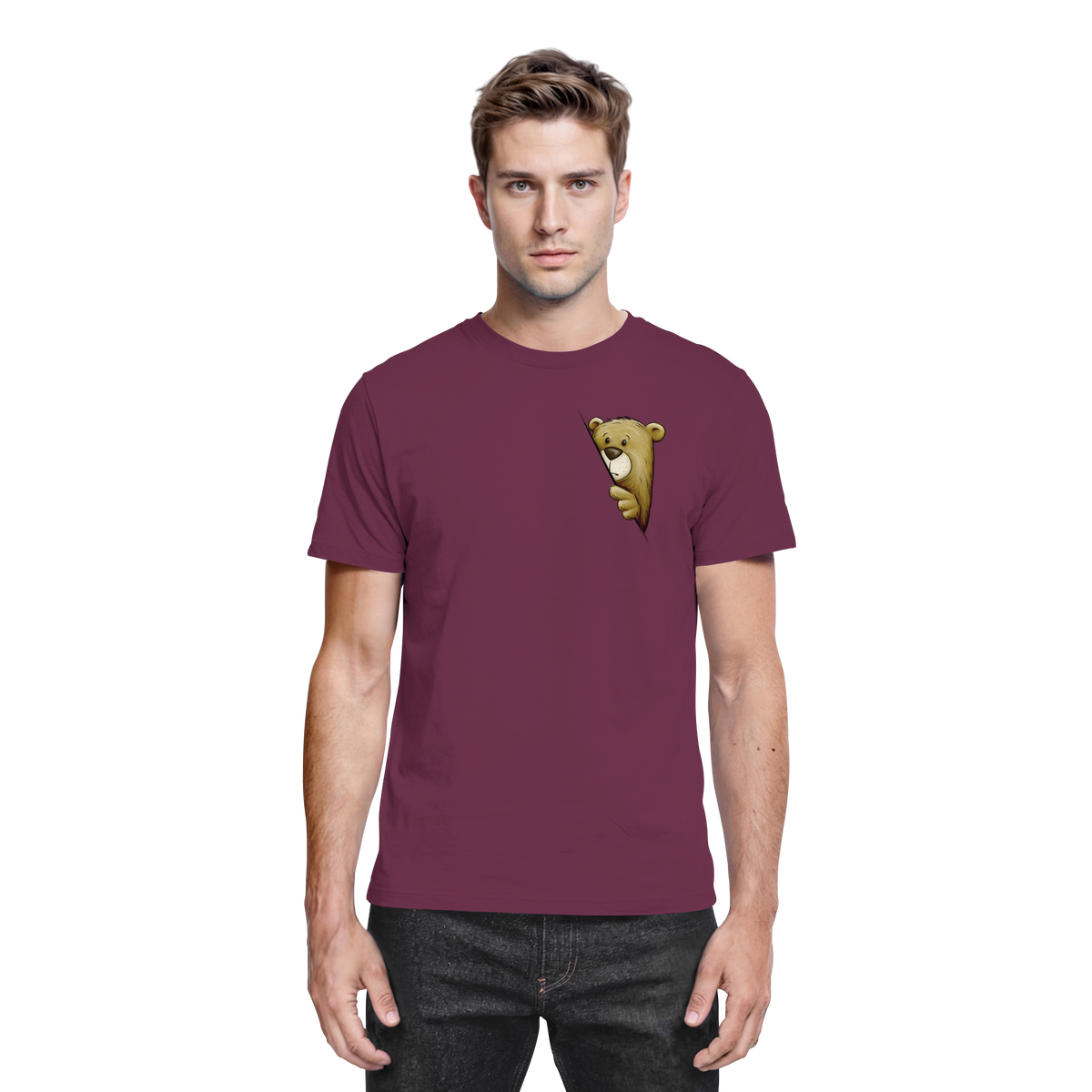 Funky Bär Illustration - Premium Shirt