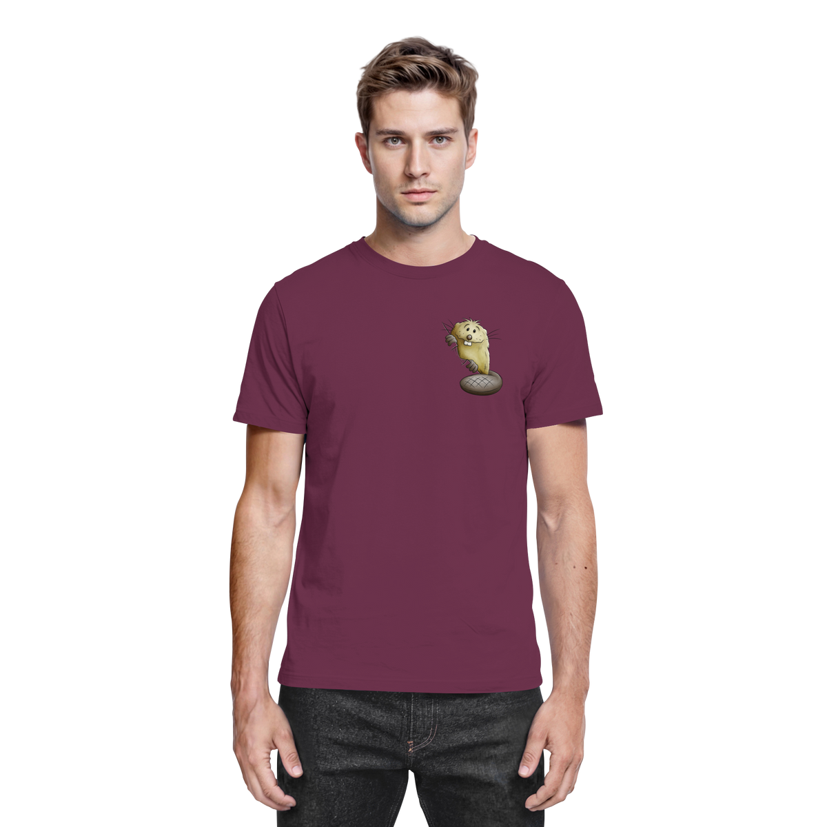 Lustiger frecher Biber - Premium Shirt
