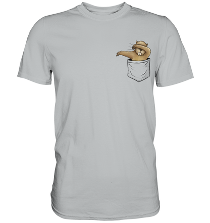 Dabbender Biber in Deiner Tasche - Premium Shirt