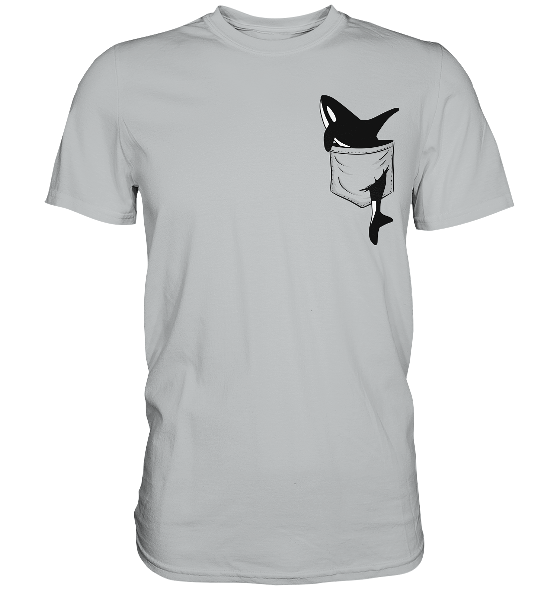Orca In Deiner Tasche - Premium Shirt