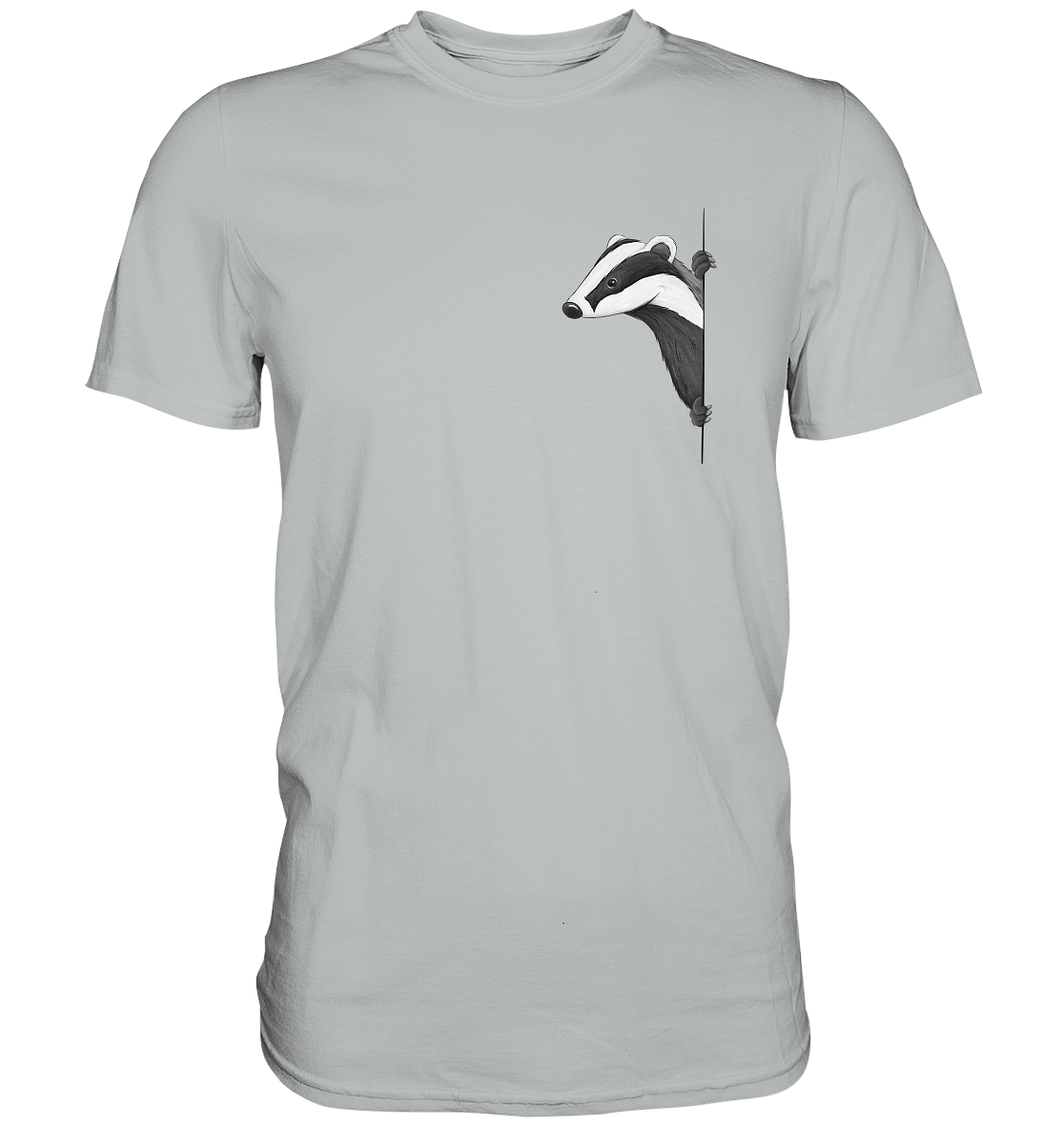 Lässiger Dachs Meister Grimbart - Premium Shirt