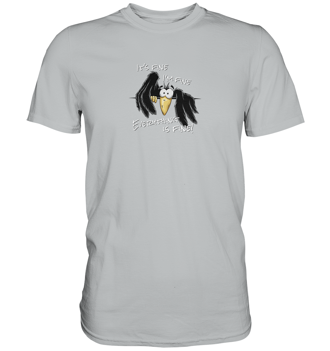 I’m Fine Rabe | Alles Gut Krähe - Premium Shirt