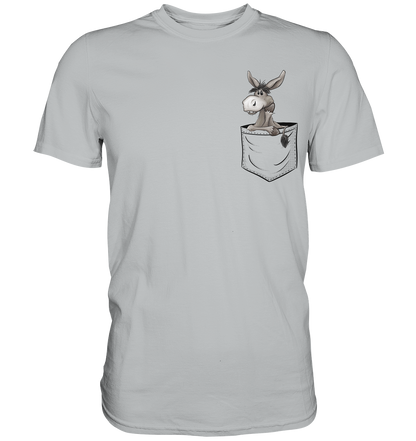 Bockiger Esel in Deiner Tasche - Premium Shirt