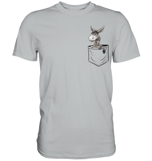 Bockiger Esel in Deiner Tasche - Premium Shirt