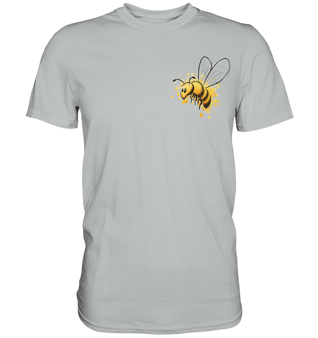 Lässige kleine Honig-Biene - Premium Shirt