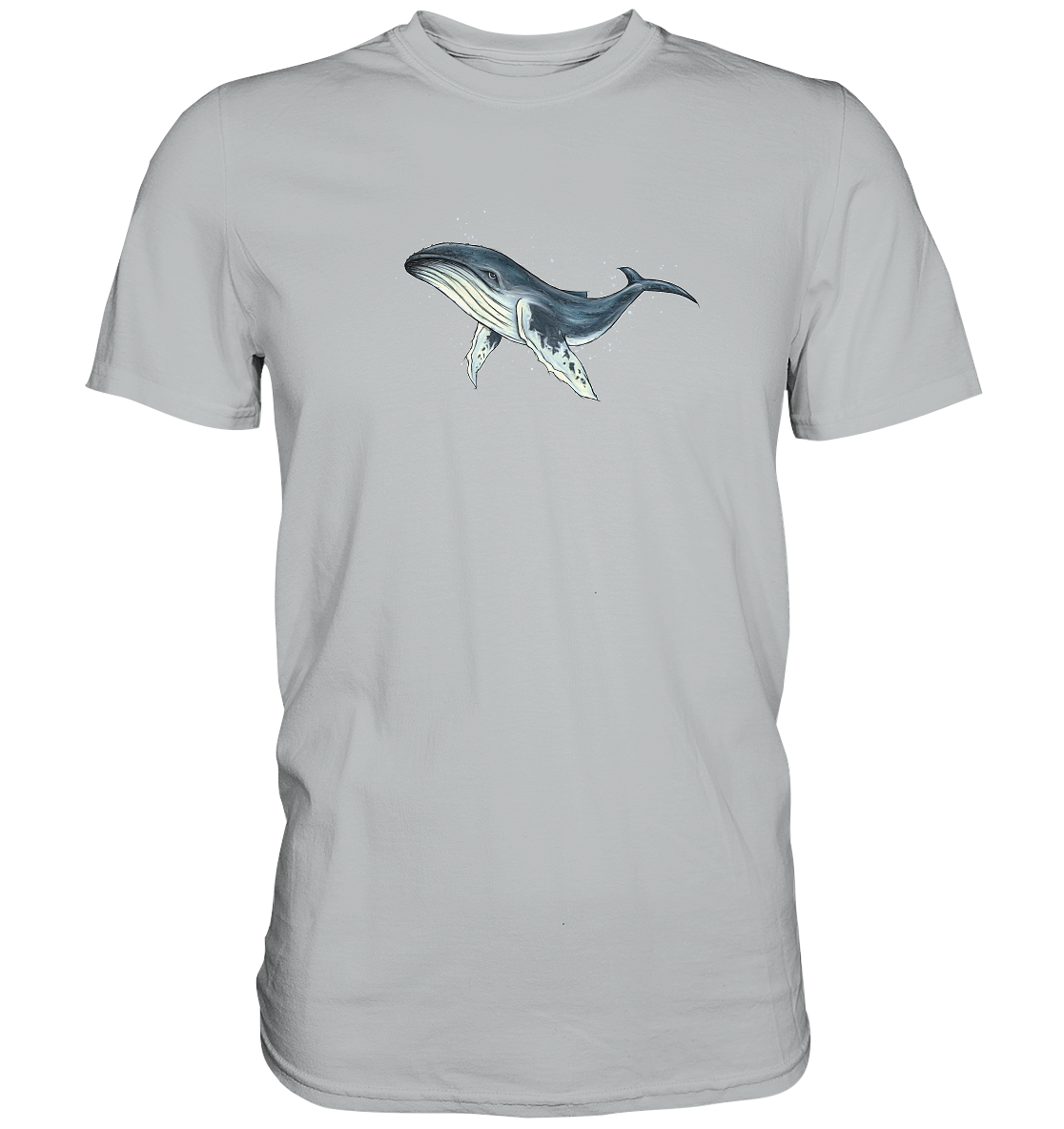 Tiefsee Ozean-Riese Buckelwal - Premium Shirt