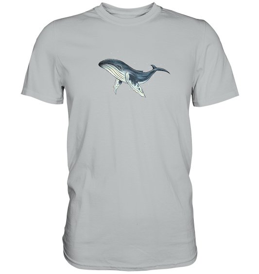 Tiefsee Ozean-Riese Buckelwal - Premium Shirt