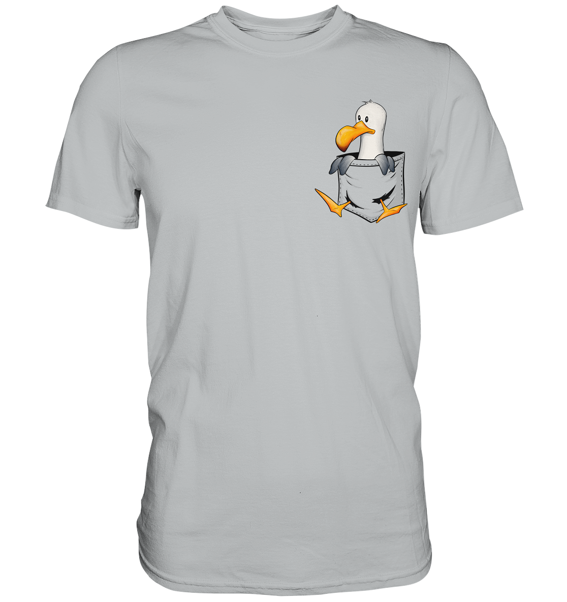 Kleine Möwe In Deiner Tasche - Premium Shirt