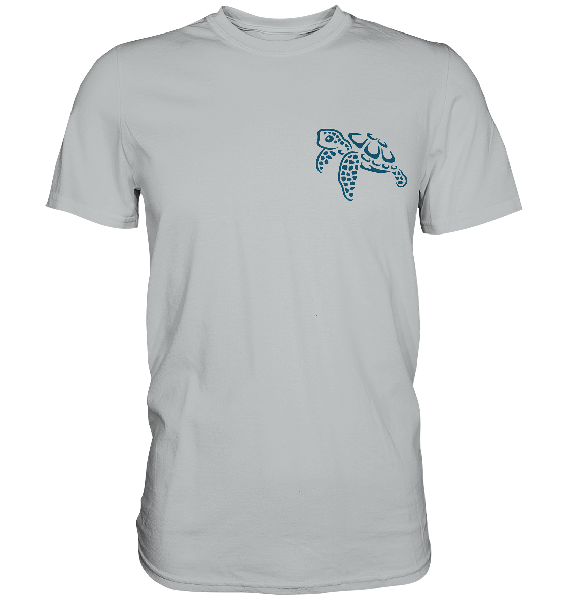 Lässig lustige Wasserschildkröte - Premium Shirt