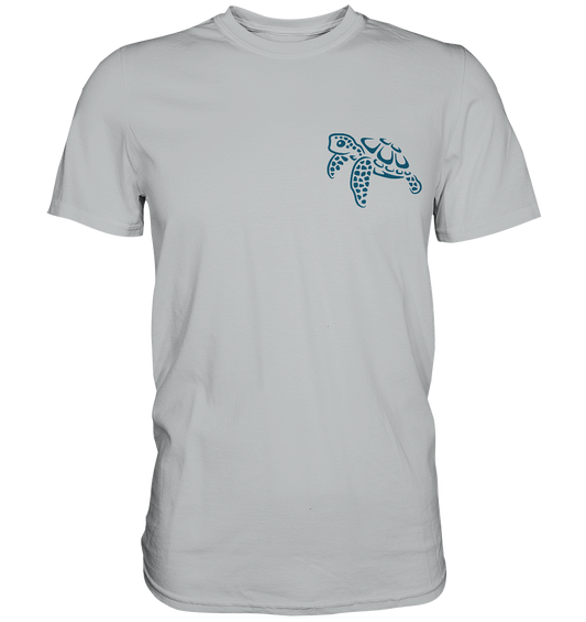 Lässig lustige Wasserschildkröte - Premium Shirt