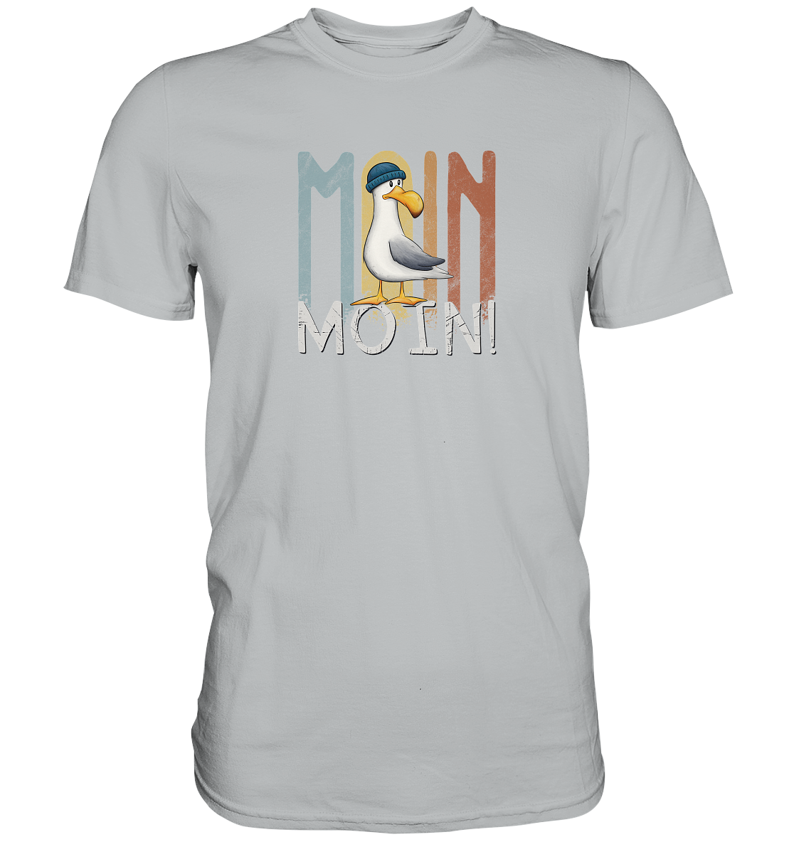 Moin Moin norddeutsche Möwe - Premium Shirt