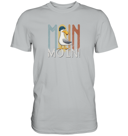 Moin Moin norddeutsche Möwe - Premium Shirt