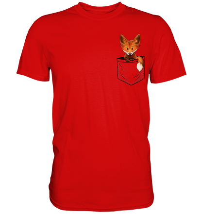 Funky Fuchs in der Tasche - Premium Shirt