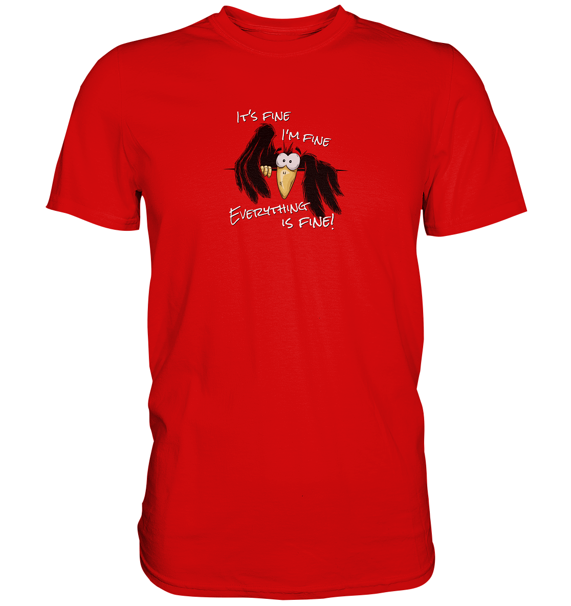 I’m Fine Rabe | Alles Gut Krähe - Premium Shirt