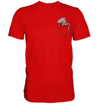 Kleine Ratte in der Tasche - Premium Shirt