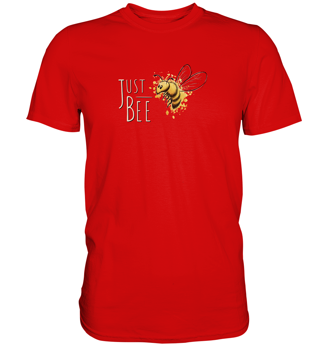 Just Bee, kleine Honig-Biene - Premium Shirt
