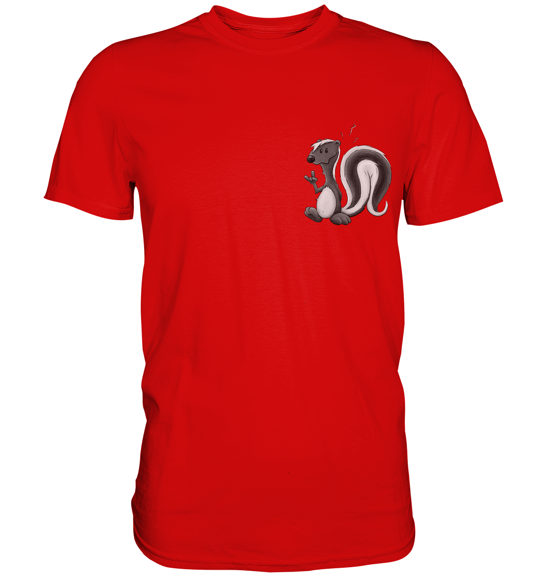 Lustig stinkiges Stinktier - Premium Shirt