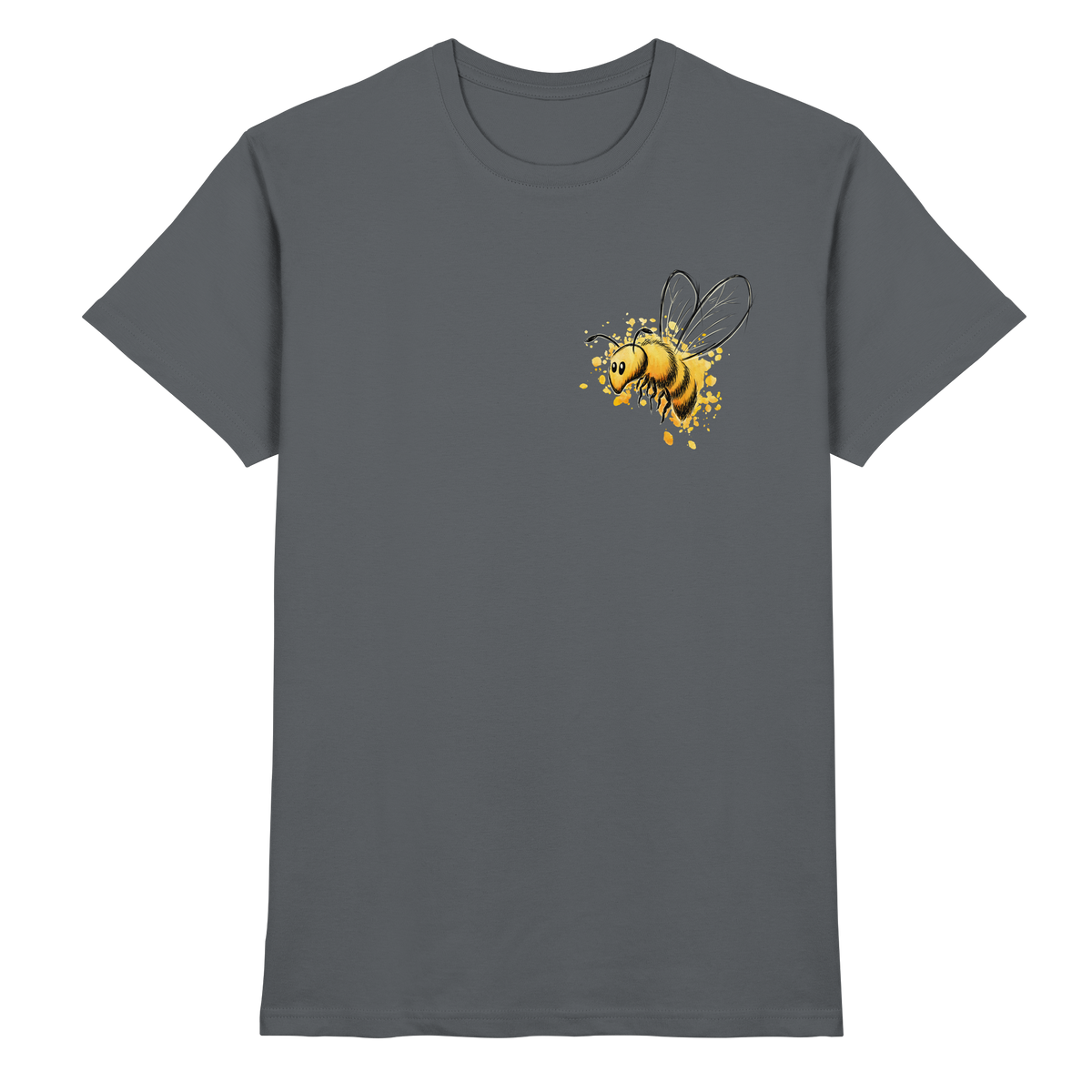 Lässige kleine Honig-Biene - Premium Shirt