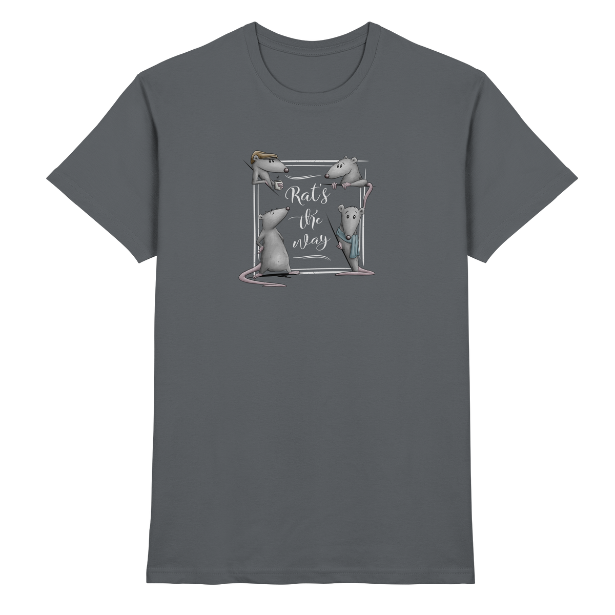 Rat’s The Way Kaffeehaus Ratten - Premium Shirt