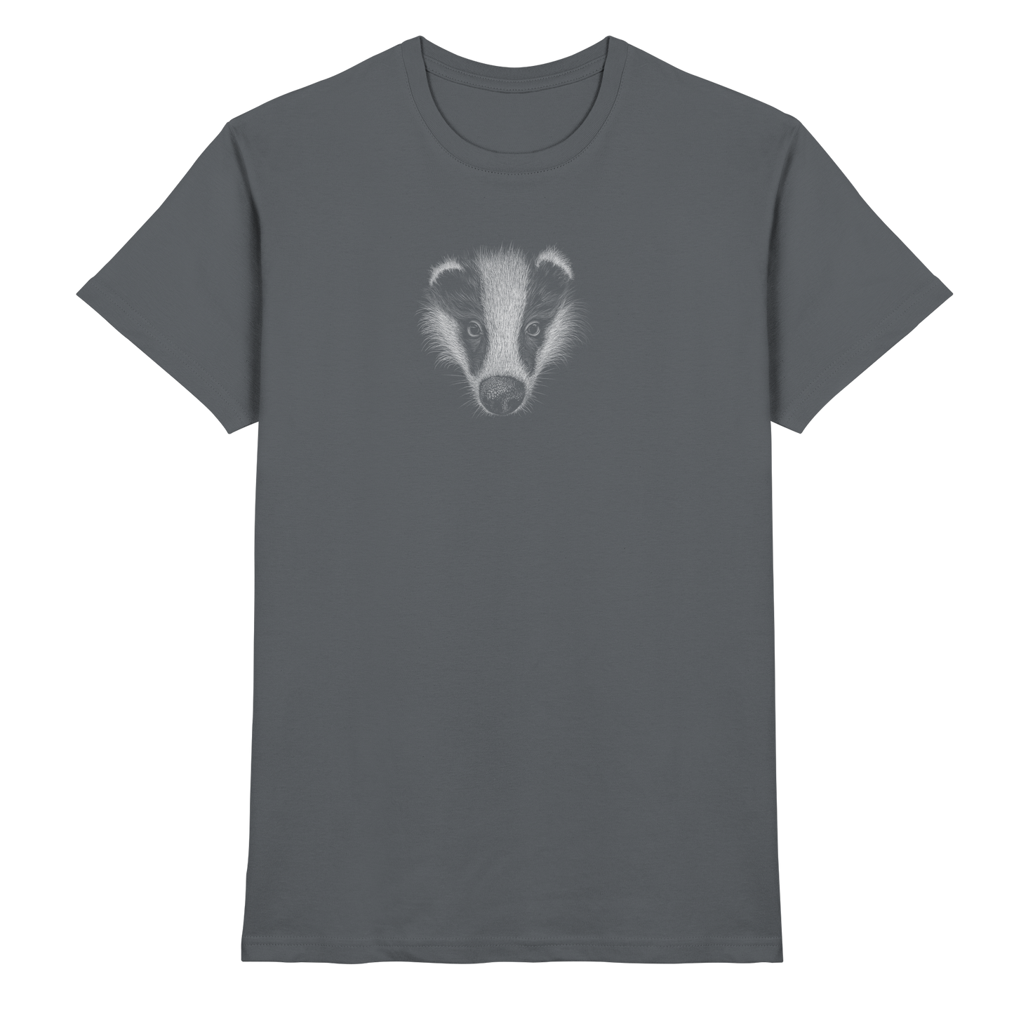 Kritzel-Kunst Dachs Illustration - Premium Shirt