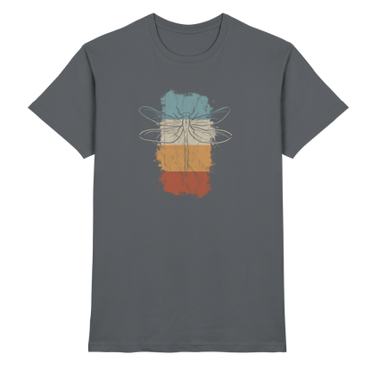 Retro Kunst Libelle | Vintage Dragonfly - Premium Shirt