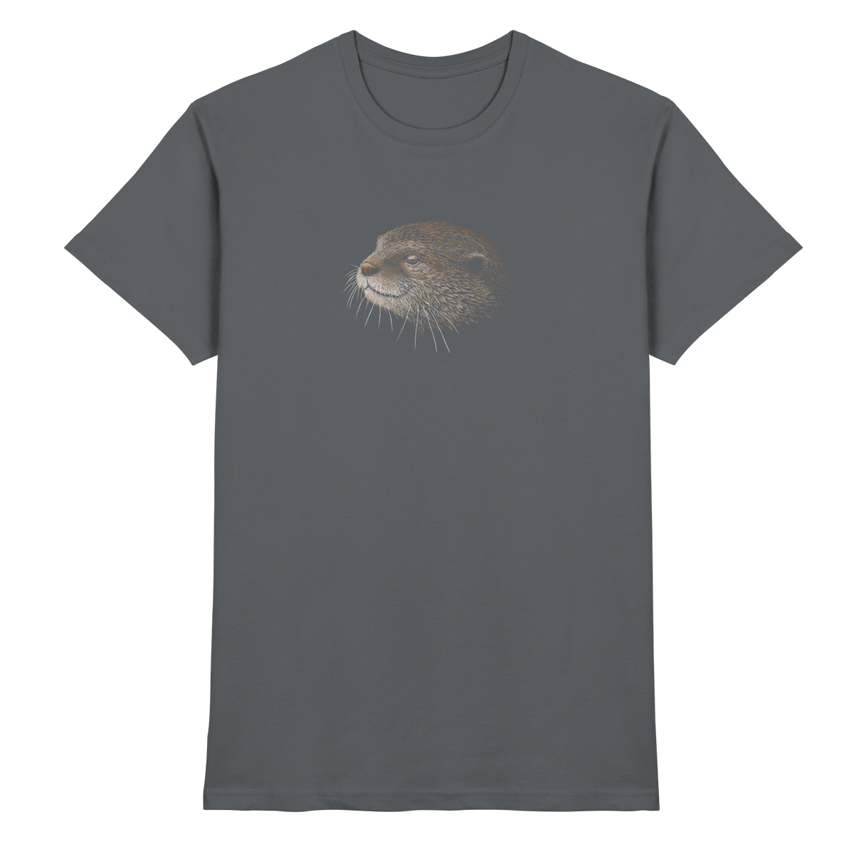 Otter Bleistift Zeichnung KritzelKunst - Premium Shirt