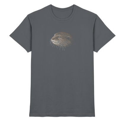 Otter Bleistift Zeichnung KritzelKunst - Premium Shirt