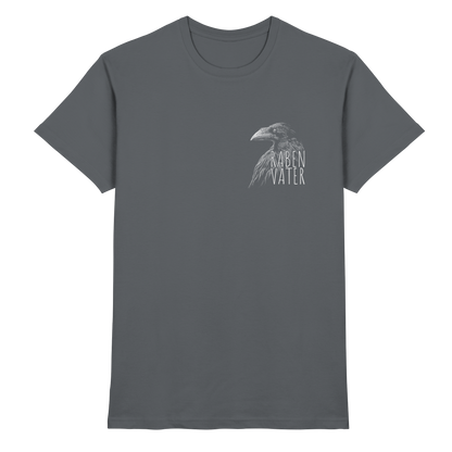 Rabenvater schwarzer Rabe Krähe - Premium Shirt
