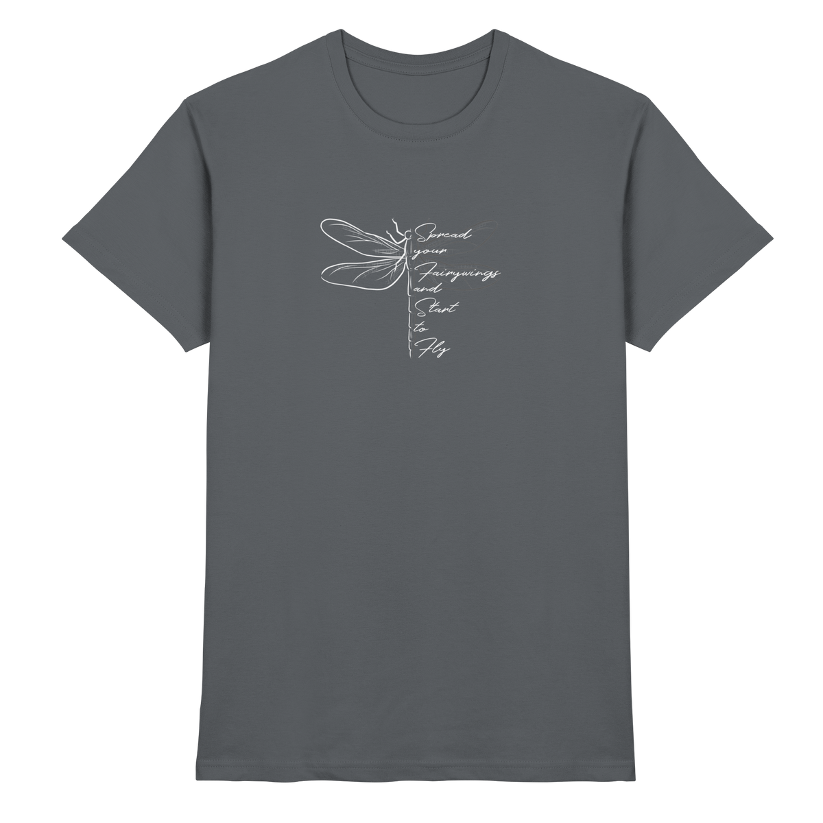 Breite die Flügel aus und flieg los | Libelle - Premium Shirt