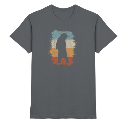 Retro Bären-Silhouette - Premium Shirt