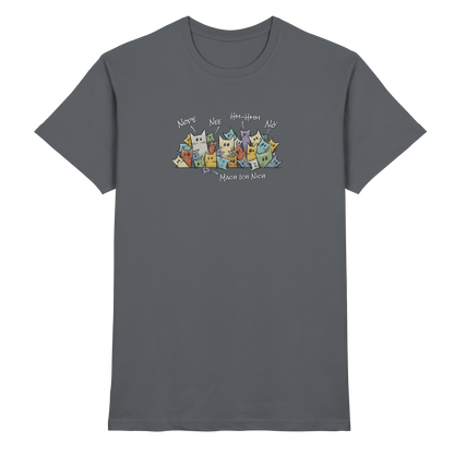 Nope, Nee, Nö Katzen - Premium Shirt