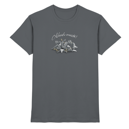 Kraah-masté! Yoga Raben Krähen - Premium Shirt