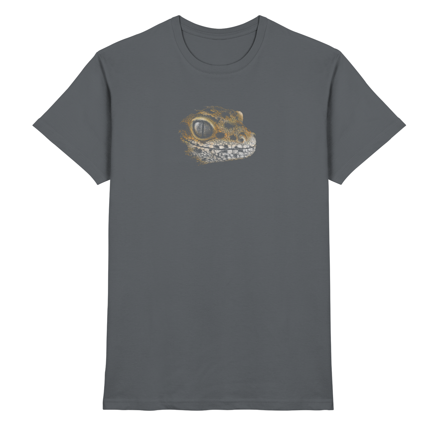 Leopard Gecko Skizze Kritzelkunst - Premium Shirt