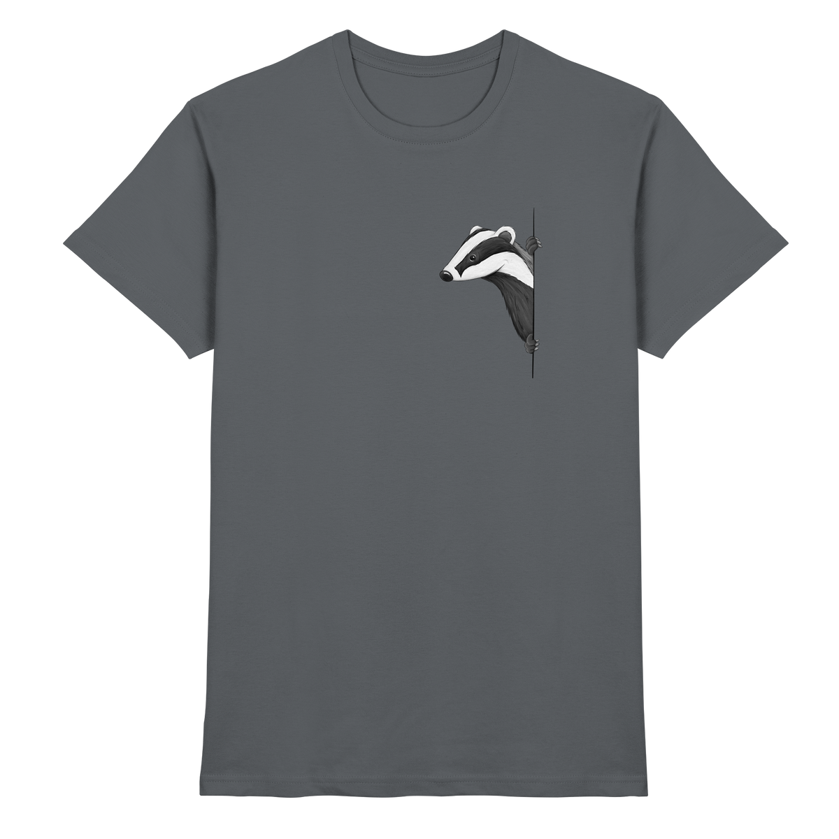 Lässiger Dachs Meister Grimbart - Premium Shirt