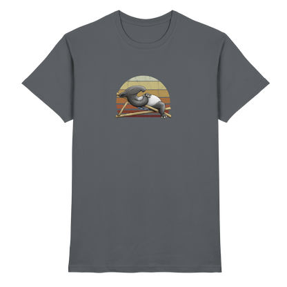 Lässiger Retro Sundown Tapir - Premium Shirt