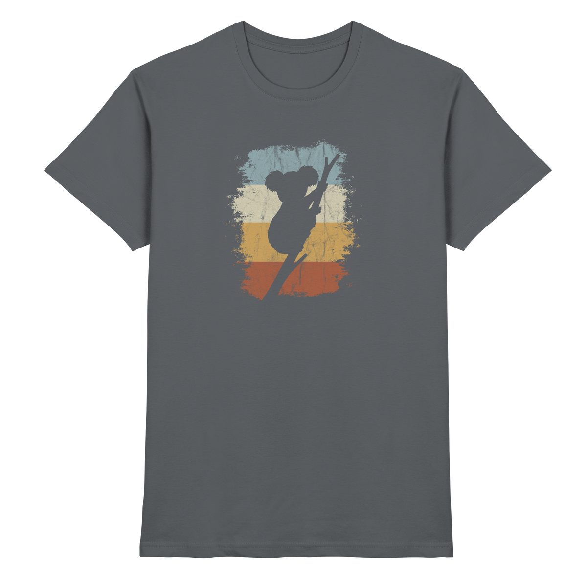 Retro kletternder Koala-Bär - Premium Shirt