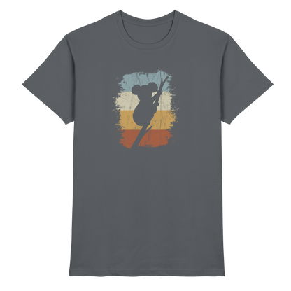 Retro kletternder Koala-Bär - Premium Shirt
