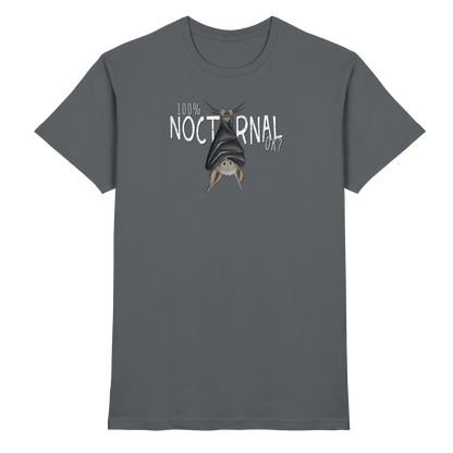 100% nachtaktive Fledermaus - Premium Shirt
