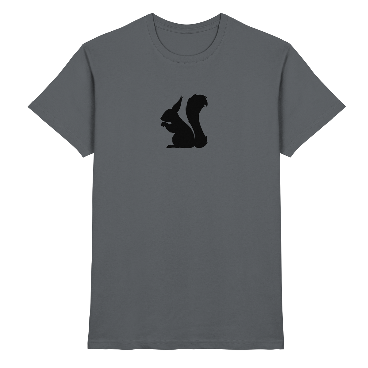 Eichhörnchen Silhouette - Premium Shirt
