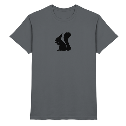Eichhörnchen Silhouette - Premium Shirt