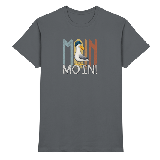 Moin Moin norddeutsche Möwe - Premium Shirt