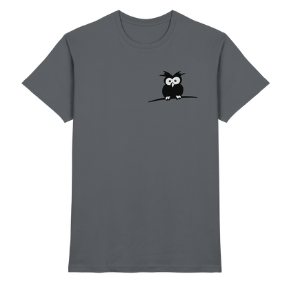 Kleine struppige Eule - Premium Shirt