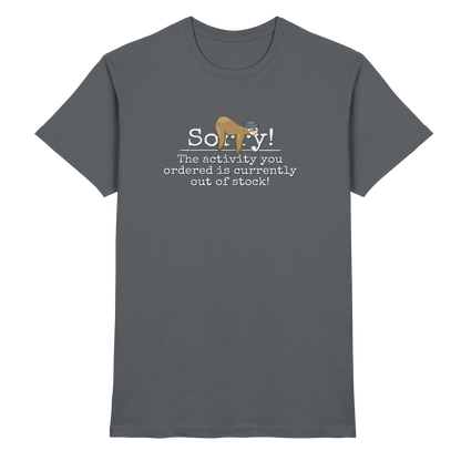 No-Activity Faultier - Premium Shirt