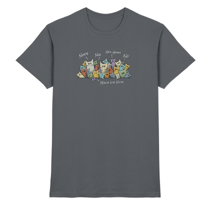 Nope, Nee, Nö Katzen - Premium Shirt
