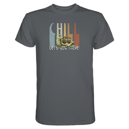 Gechillt gemütliche Schildkröte - Premium Shirt