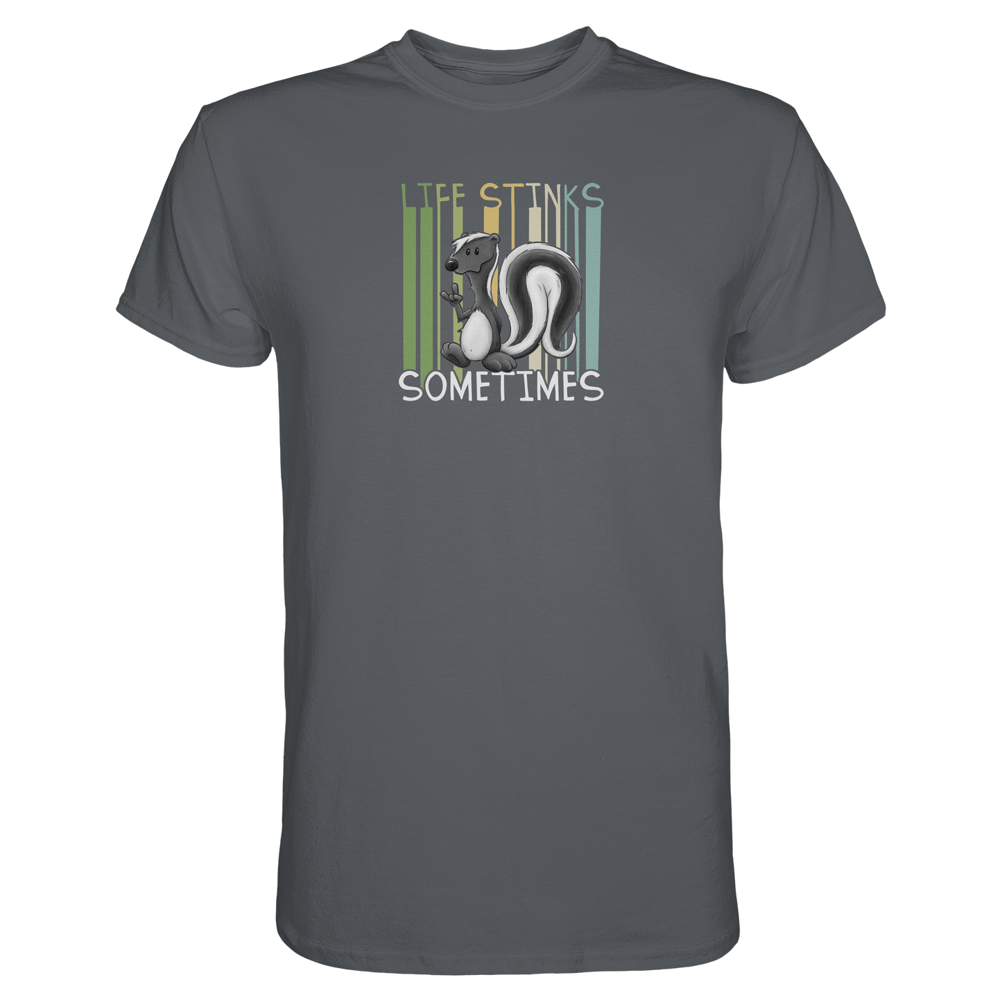 Life Stinks Sometimes Stinktier Weisheit - Premium Shirt