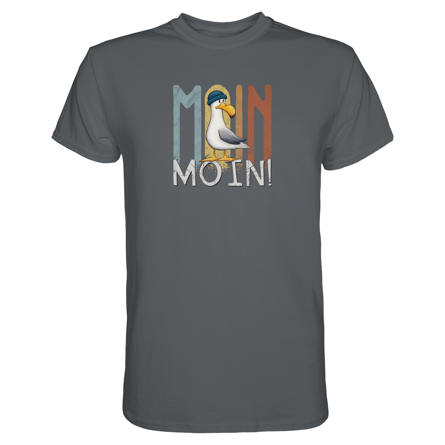 Moin Moin norddeutsche Möwe - Premium Shirt